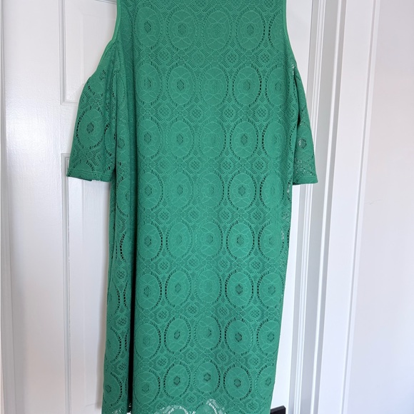 Rabbit Rabbit Rabbit Green Lace Midi Dress - Picture 2 of 4